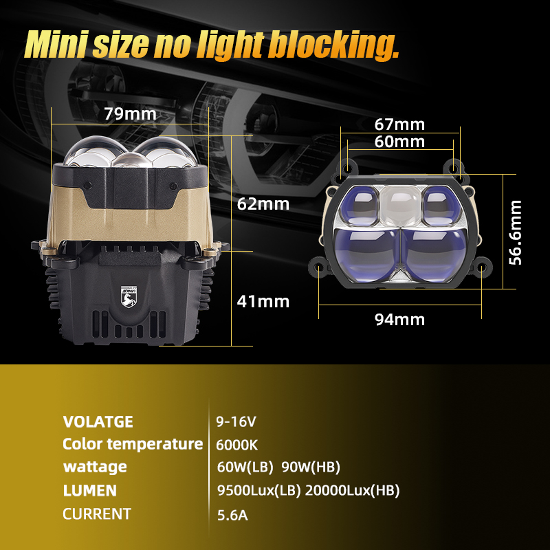 SANVI 180W PX8 Square Bi LED M - огляд і ціна Projector Lamp Replacement