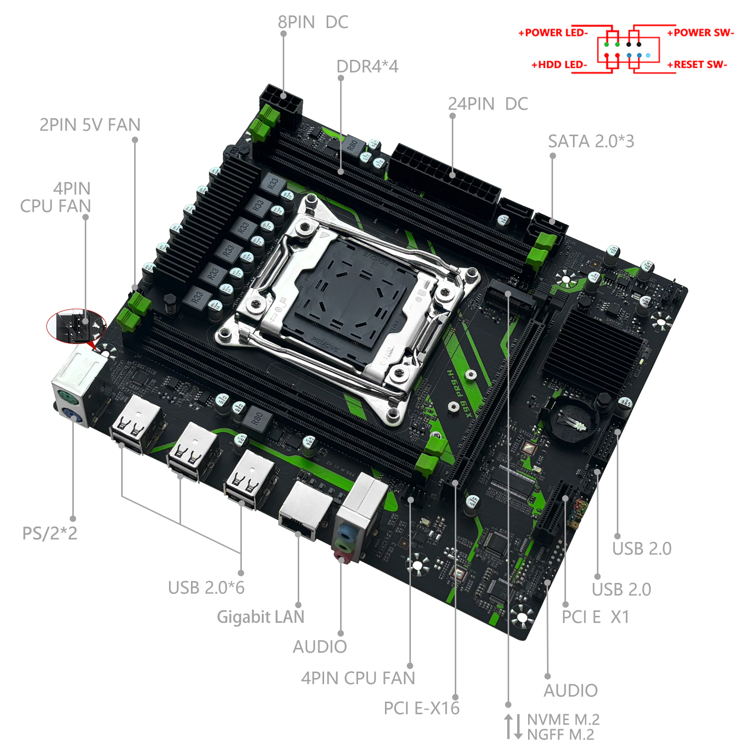 MAXHINIST X99 Motherboard LGA  - огляд і ціна Home Cinema Video Processor