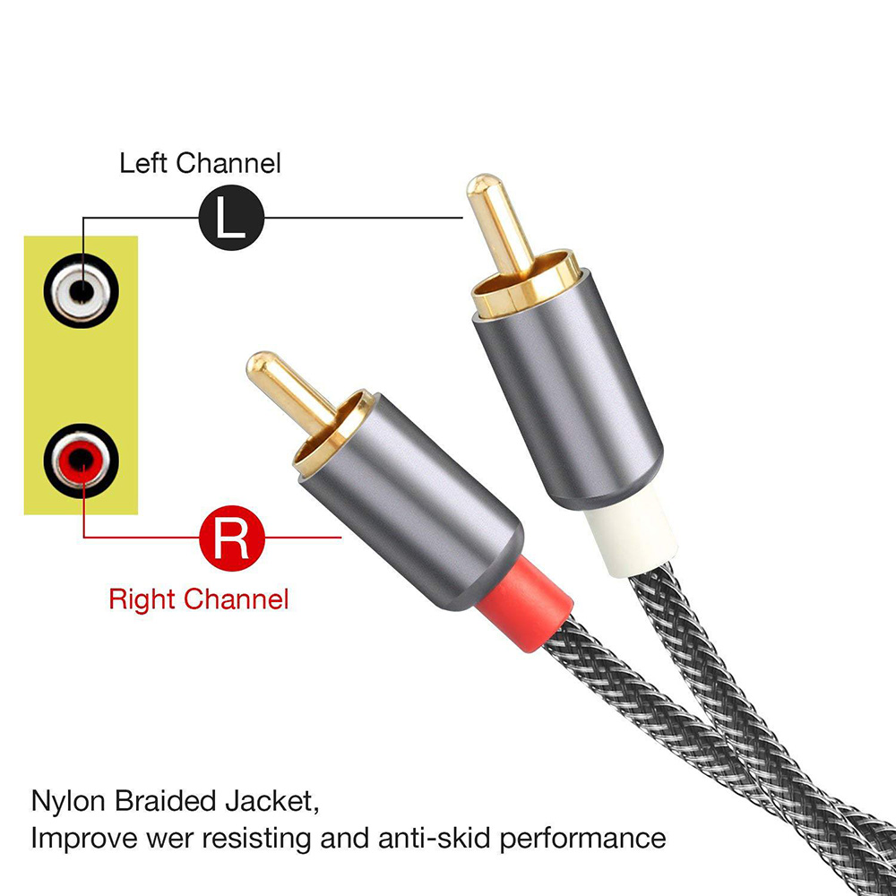 2RCA To 2 RCA Male To Male Aud - огляд і ціна Home Cinema Ampli
