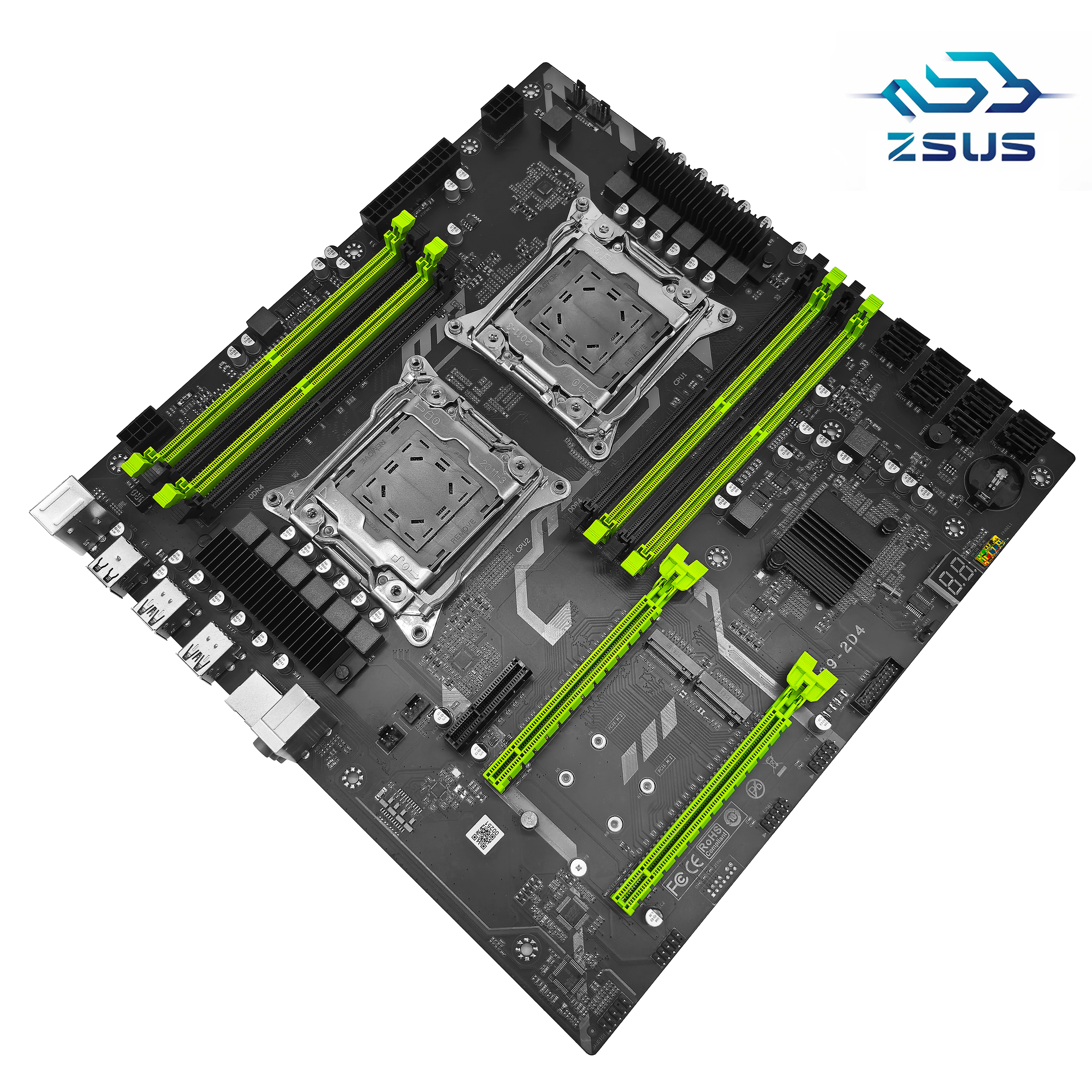 ZSUS X99 Dual Motherboard C612 - огляд і ціна Home Cinema Video Processor