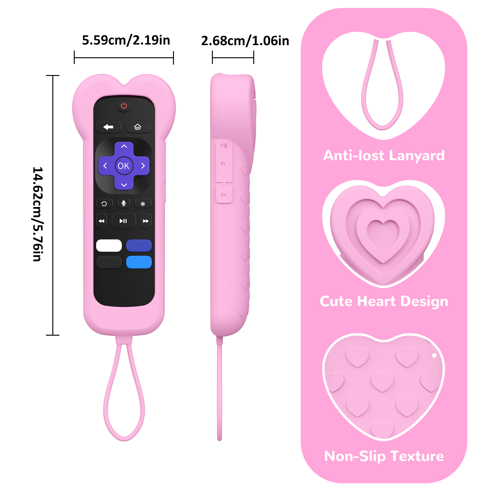 Cute Love Heart Design Silicon - огляд і ціна Smart Tv Stick