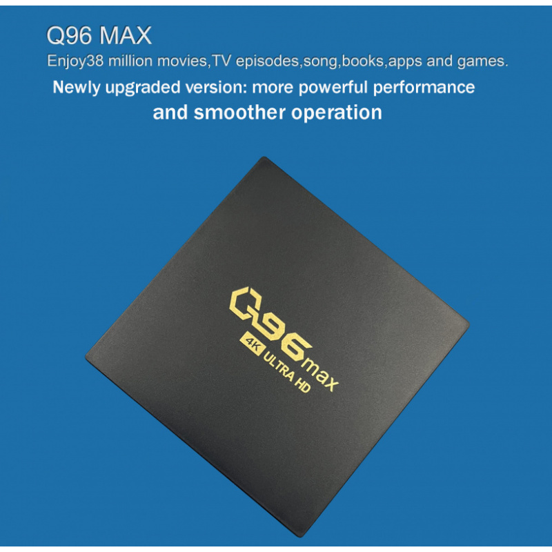 Q96 Max TV Box Android 11 Smar - огляд і ціна Home Cinema Media Player