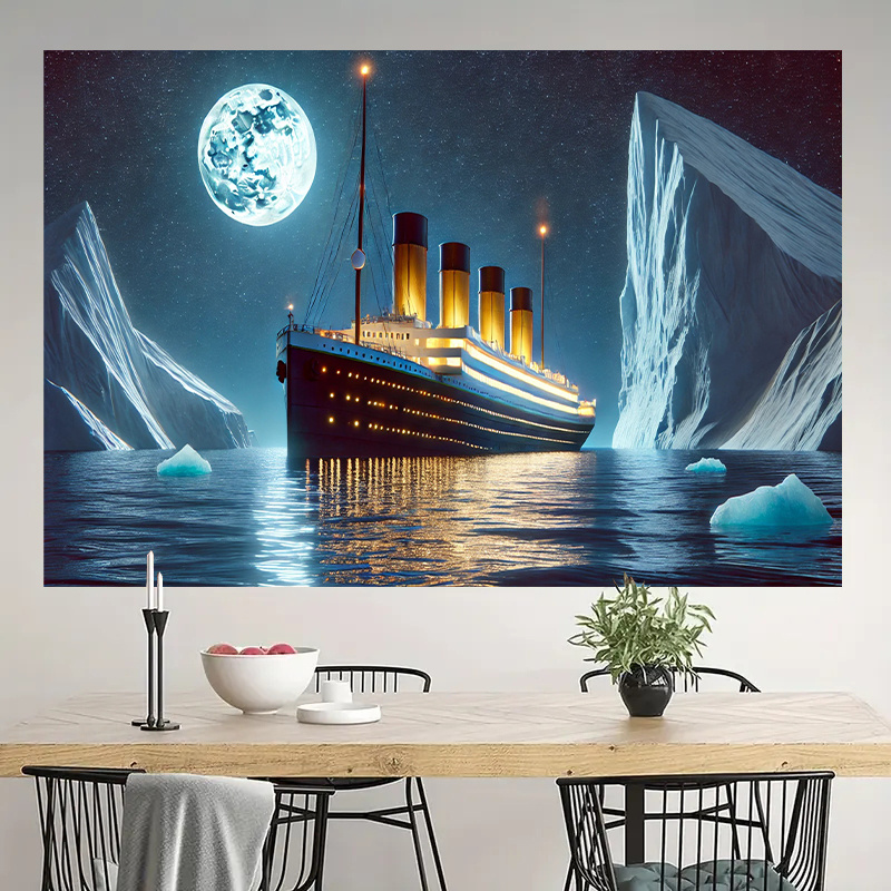 Titanic Ship Iceberg Moonlight - огляд і ціна Home Cinema The Drama