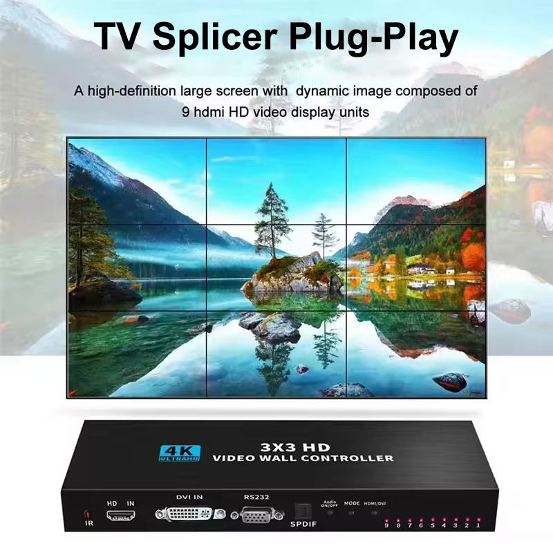 4K HDMI Video Wall Controller  - огляд і ціна Home Cinema Video Processor