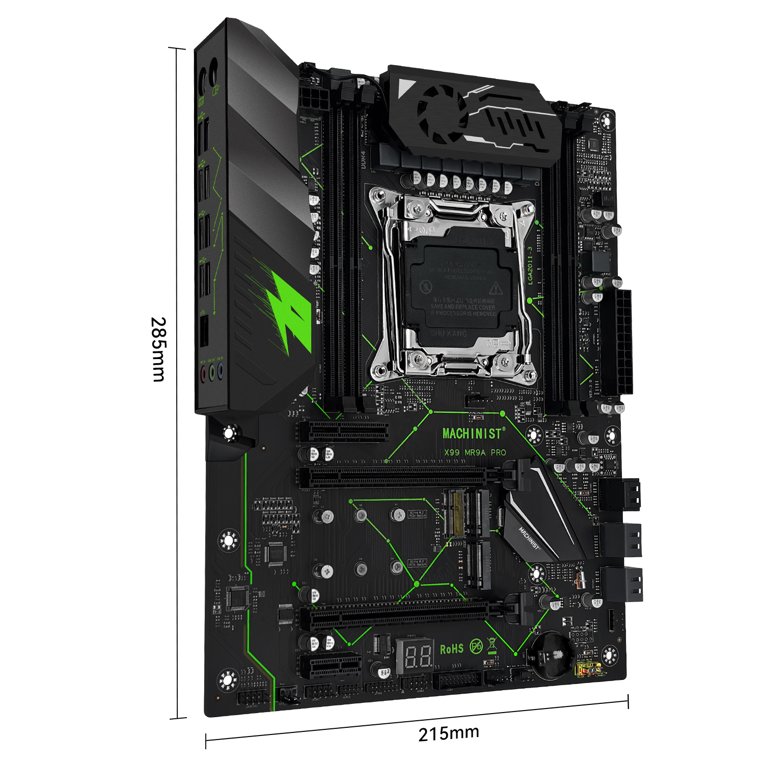 MACHINIST MR9A PRO X99 Motherb - огляд і ціна Home Cinema Video Processor