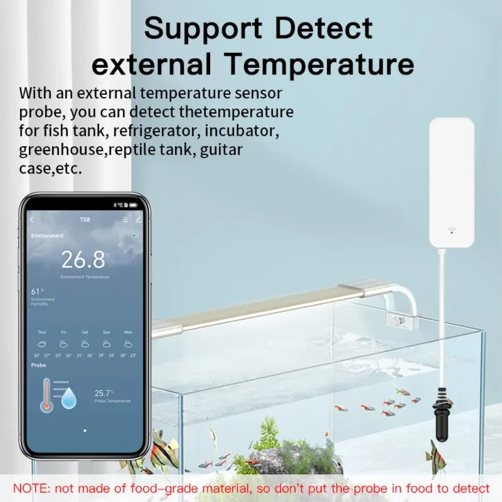 Tuya WiFi Temperature Humidity - огляд і ціна Home Cinema Alexa