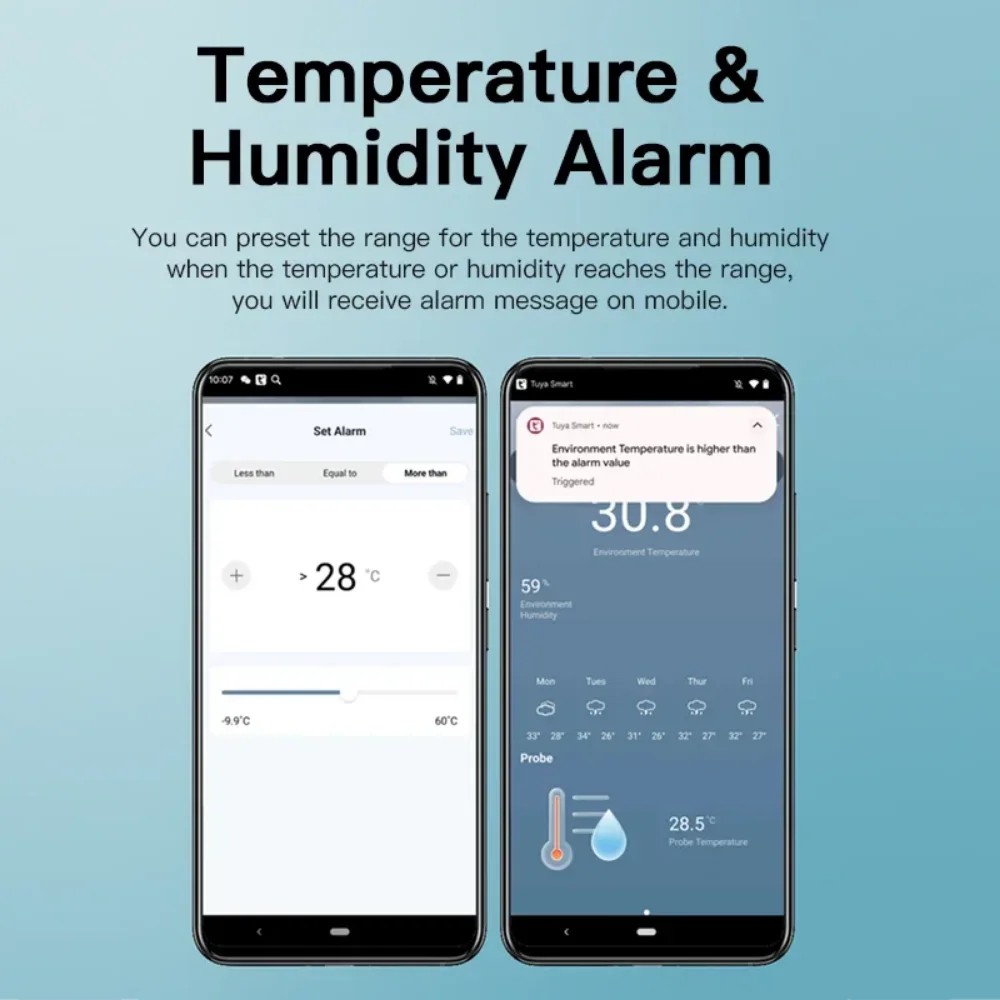 Tuya WiFi Temperature Humidity - огляд і ціна Home Cinema Alexa