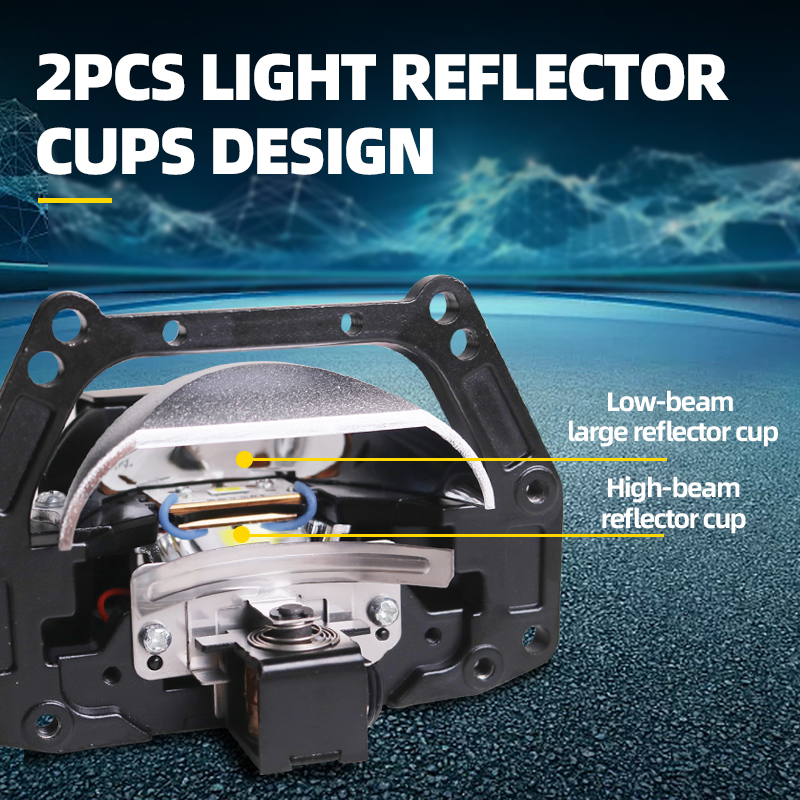 SANVI Car LK8 Bi LED Projector - огляд і ціна Projector Lamp Replacement