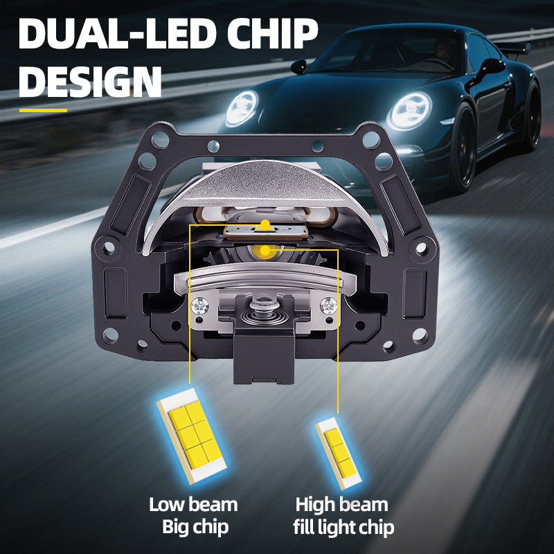 SANVI Car LK8 Bi LED Projector - огляд і ціна Projector Lamp Replacement